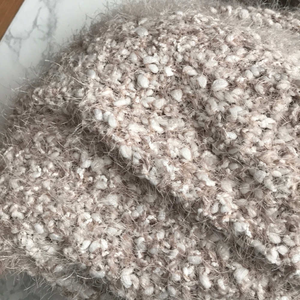 POL Fuzzy Mauve Hooded Cardigan - Picture 5 of 5